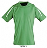 Camiseta Futbol Maracana 2 Kids Ssl Sols - Color Verde Flash/Blanco